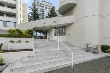 616 1442 Foster Street, White Rock, BC, White rock — Apartment/Condo for sale