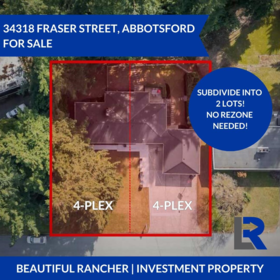 34318 Fraser Street, Abbotsford, BC, Abbotsford — Single Family Residence for sale