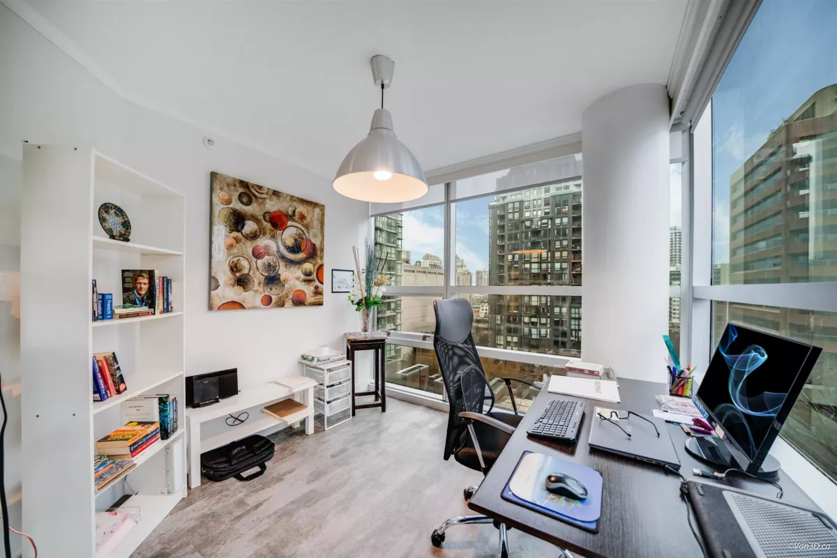 Bedroom 2 Photo of 701 1050 Burrard Street, Vancouver, BC