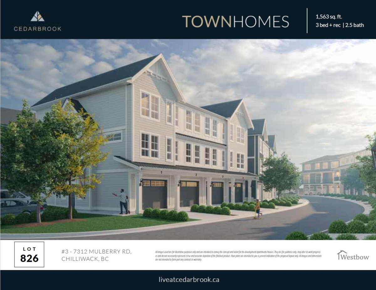 Living Room Photo of 3 7312 Mulberry Road, Chilliwack, BC