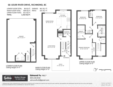 66 10199 River Drive, Richmond, BC, Richmond — Townhouse for sale