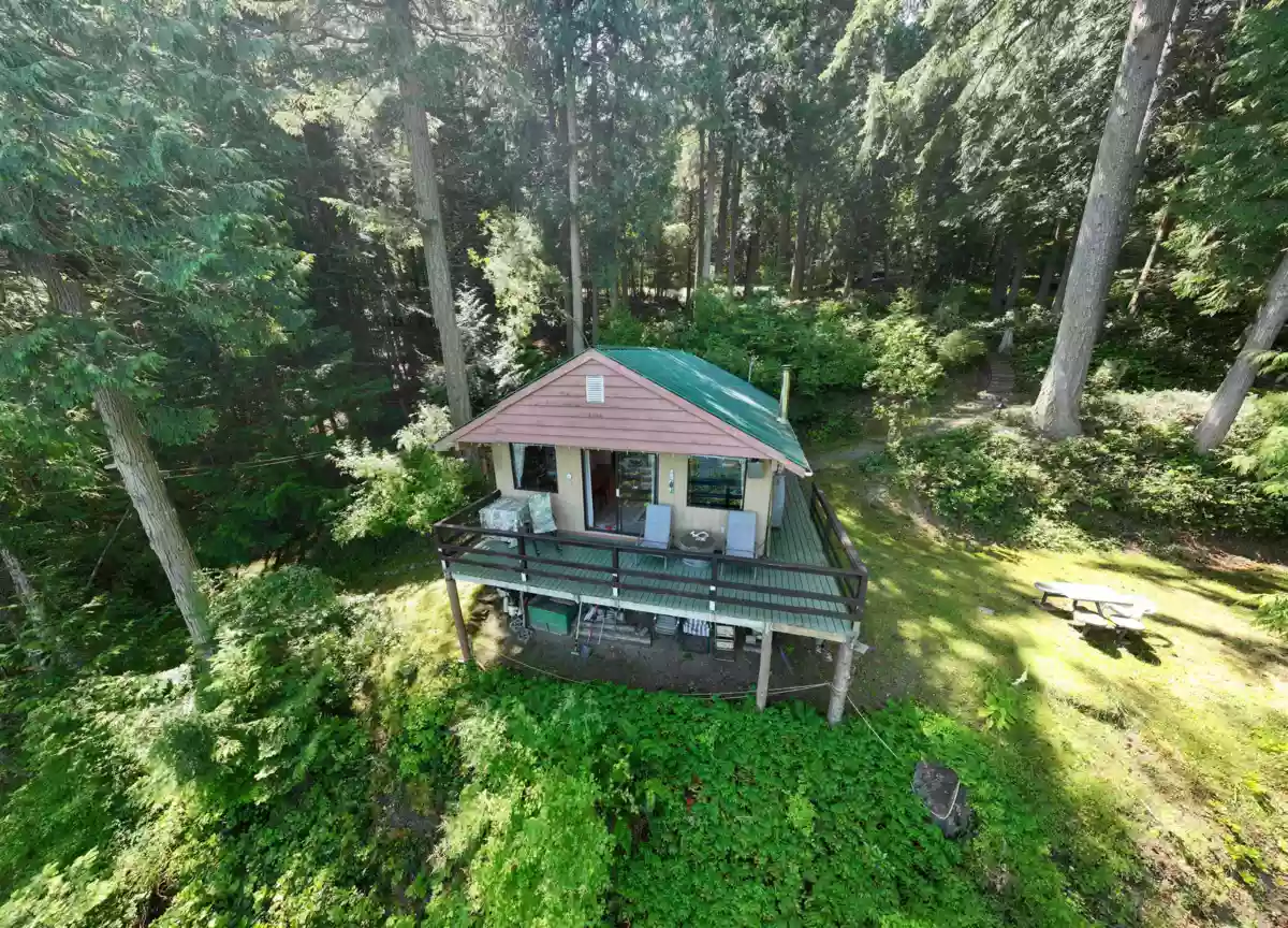 Exterior Rear Photo of 706 Horton Bay Road, Mayne Island, BC