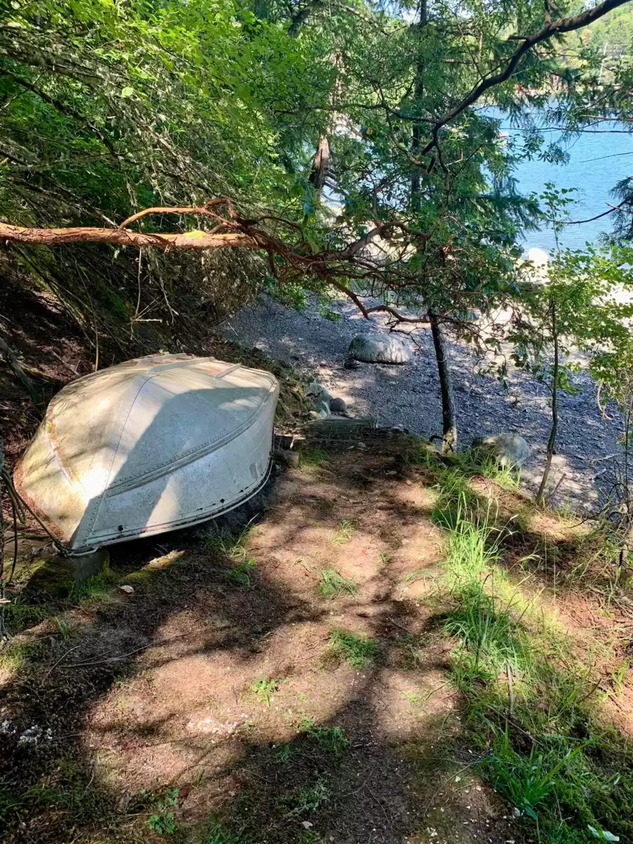 Garage Interior Photo of 706 Horton Bay Road, Mayne Island, BC