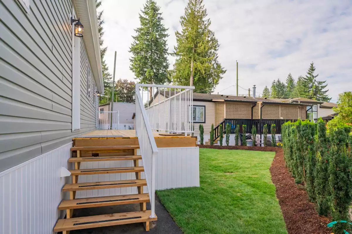 Backyard Photo of 19 24330 Fraser Highway, Langley, BC