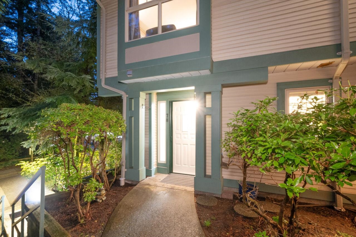 Exterior Rear Photo of 78 65 Foxwood Drive, Port Moody, BC