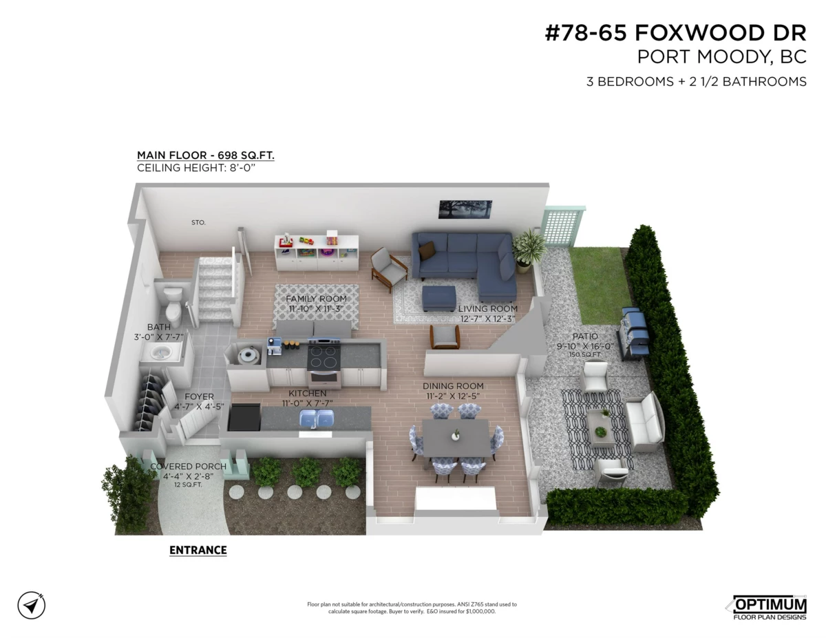 Outdoor Kitchen Photo of 78 65 Foxwood Drive, Port Moody, BC