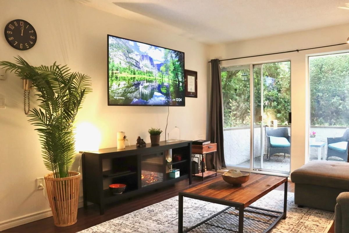 Living Room Photo of 1 1860 Southmere East Crescent, Surrey, BC