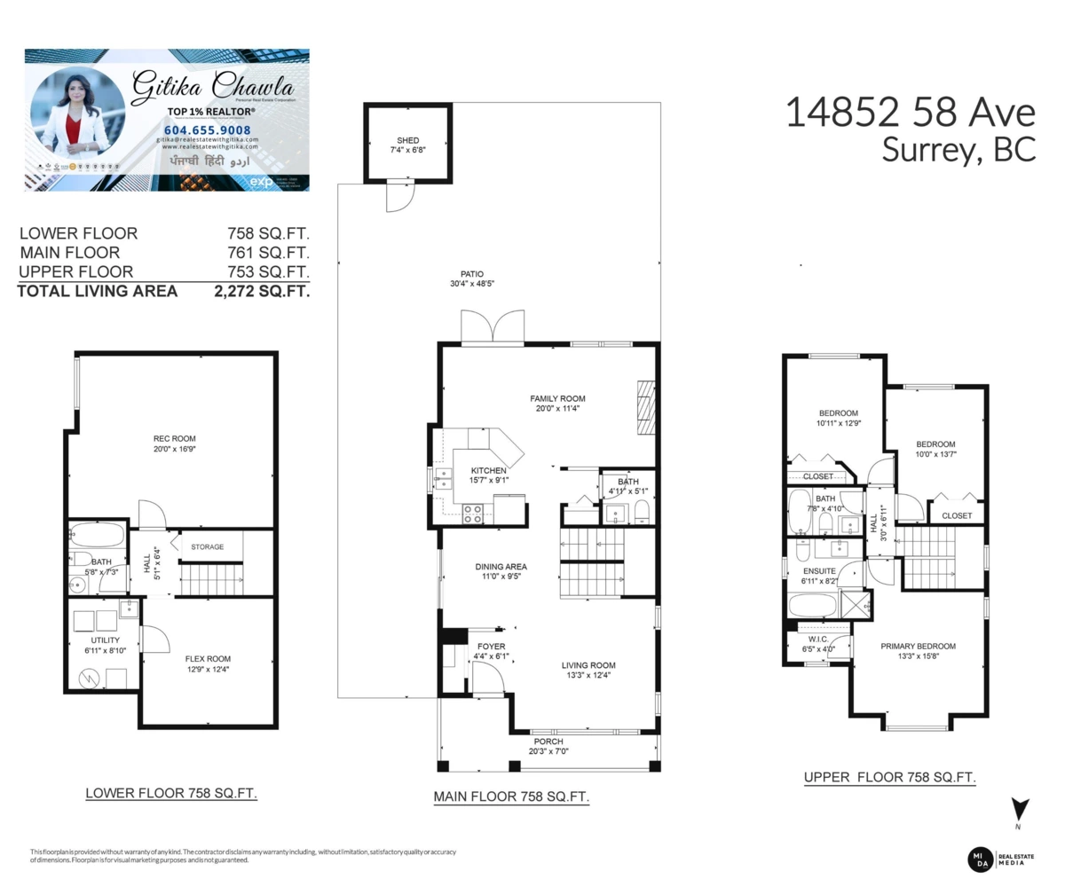 Fitness Center Photo Near 14852 58 Avenue, Surrey, BC