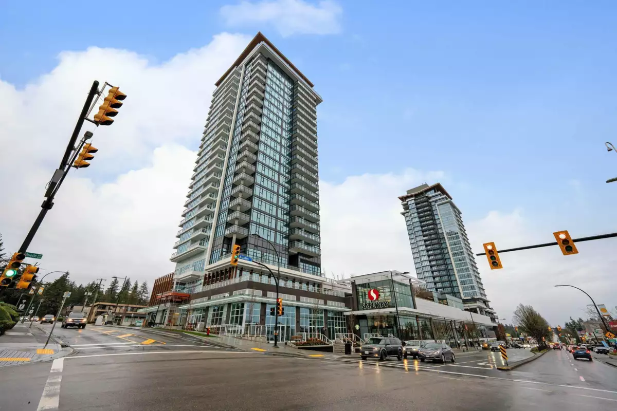 Exterior Front Photo of 407 505 Nelson Street, Coquitlam, BC