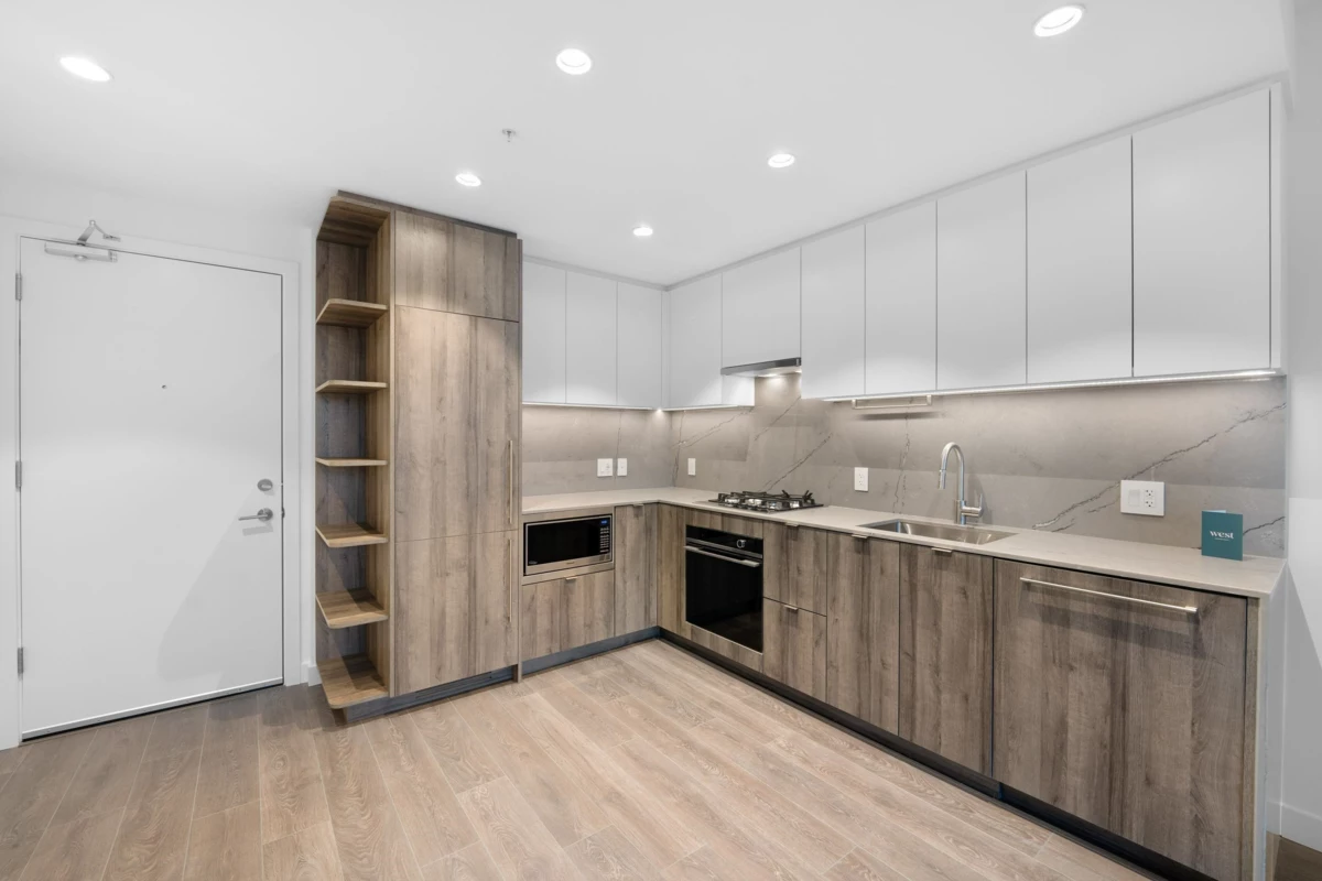 Exterior Rear Photo of 407 505 Nelson Street, Coquitlam, BC