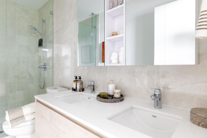 Guest Bathroom Photo of 2806 660 Quayside Drive, New Westminster, BC