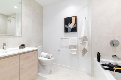 Powder Room Photo of 2806 660 Quayside Drive, New Westminster, BC