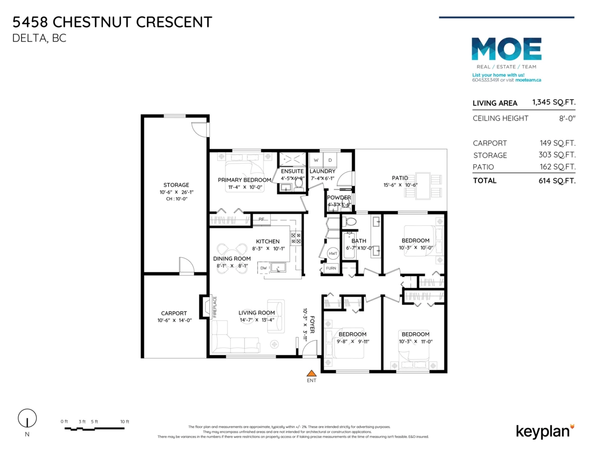Playground / Recreational Area Near 5458 Chestnut Crescent, Delta, BC
