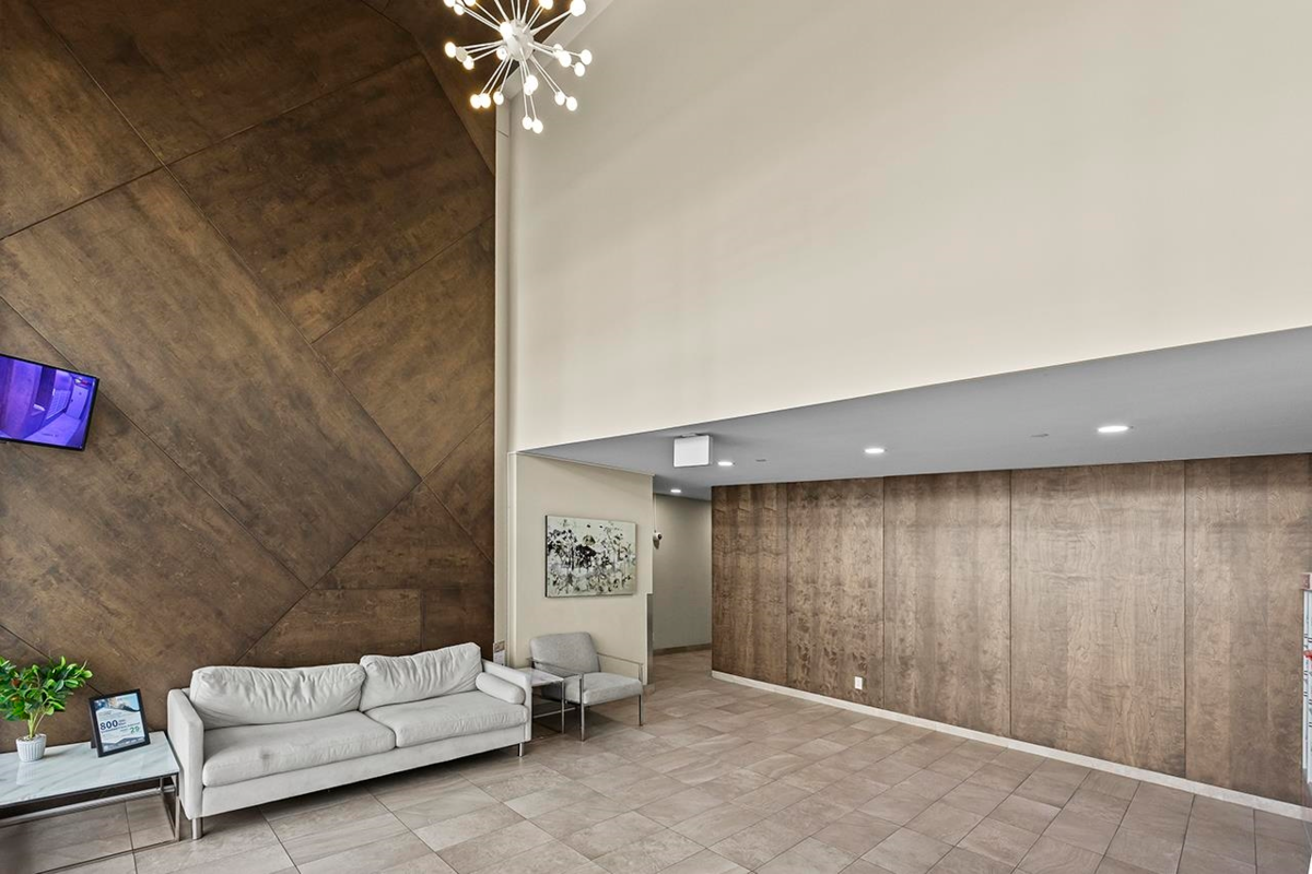 Living Room Photo of 1007 7708 Alderbridge Way, Richmond, BC