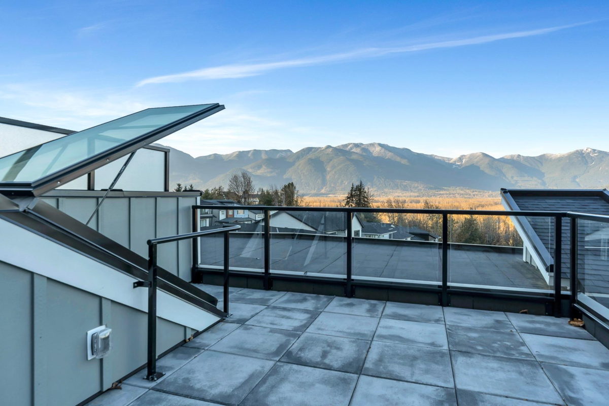 Aerial View of 25 43998 Chilliwack Mountain Road, Chilliwack, BC