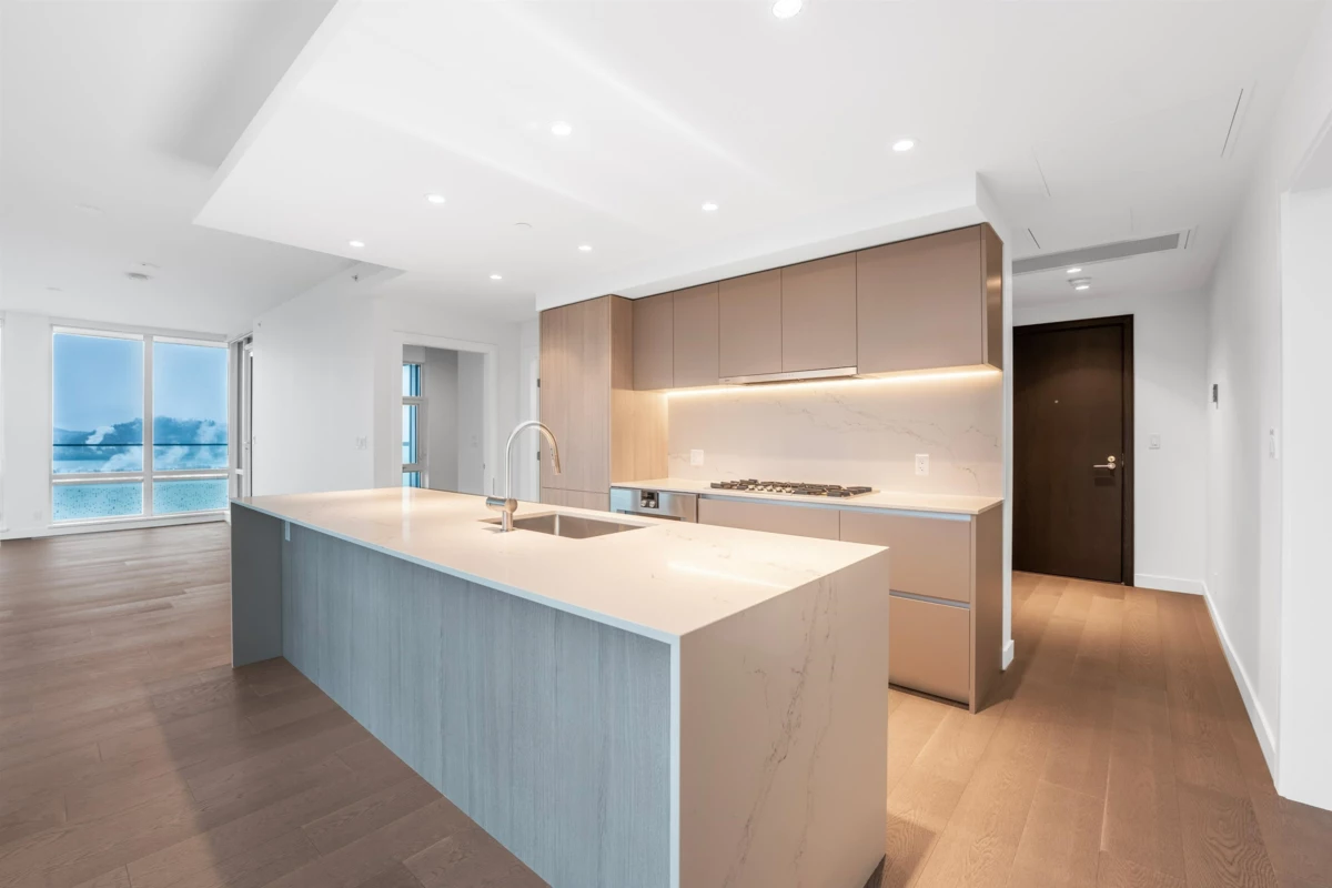 Living Room Photo of 3002 1500 Fern Street, North Vancouver, BC