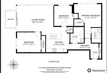 1101 8288 Lansdowne Road, Richmond, BC, Richmond — Apartment/Condo for sale