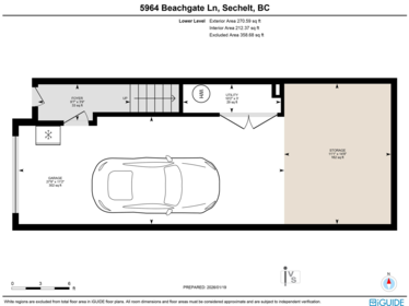 Street View Photo of 5964 Beachgate Lane, Sechelt, BC