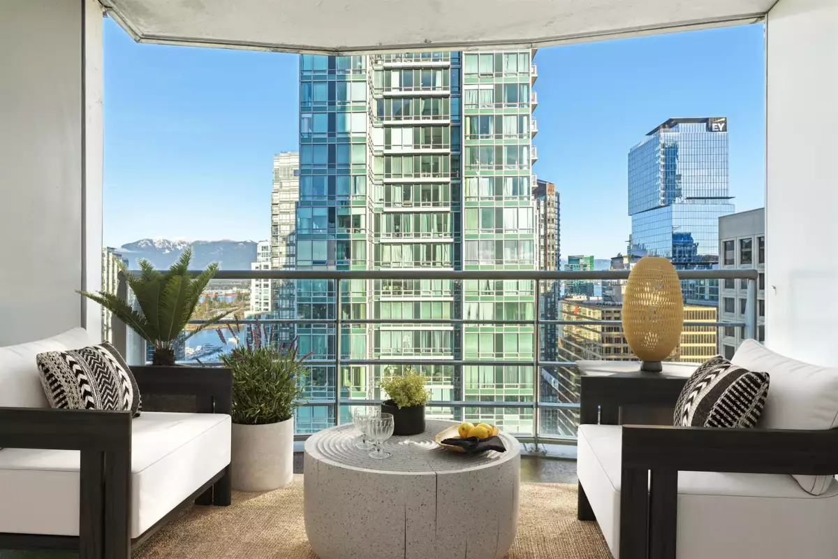 Bedroom 3 Photo of 2303 1200 Alberni Street, Vancouver, BC