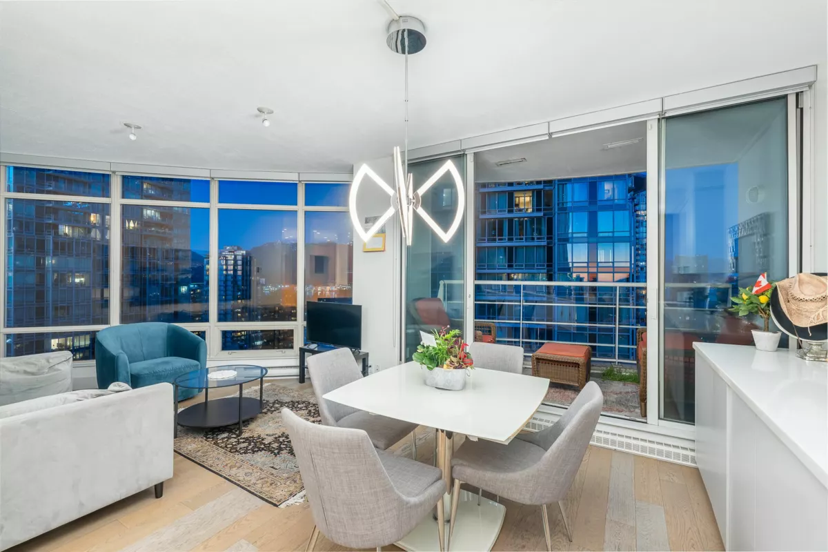 Exterior Rear Photo of 2303 1200 Alberni Street, Vancouver, BC