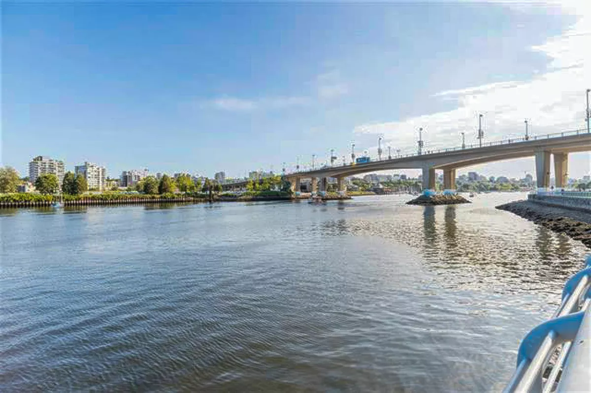 Aerial View of 1106 980 Cooperage Way, Vancouver, BC