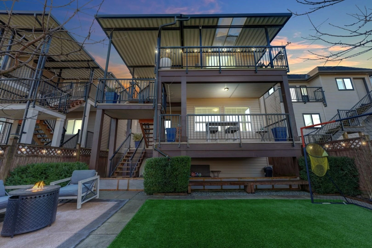 Aerial View of 221 Campbell Street, New Westminster, BC