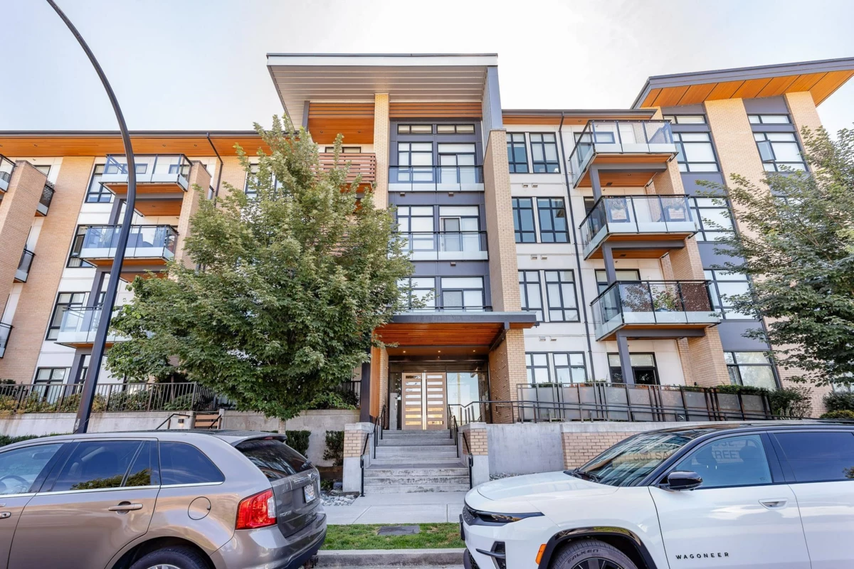 Exterior Front Photo of 307 300 Salter Street, New Westminster, BC