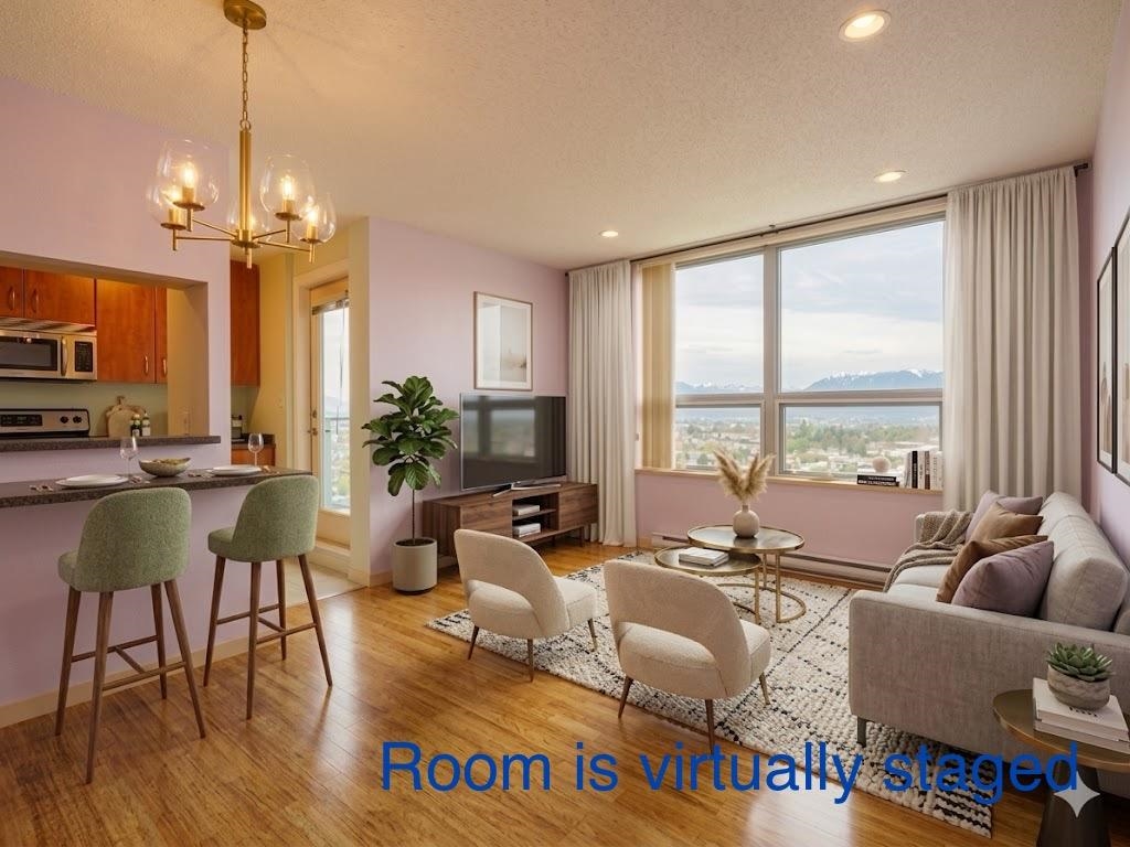 Family Room Photo of 2409 3663 Crowley Drive, Vancouver, BC