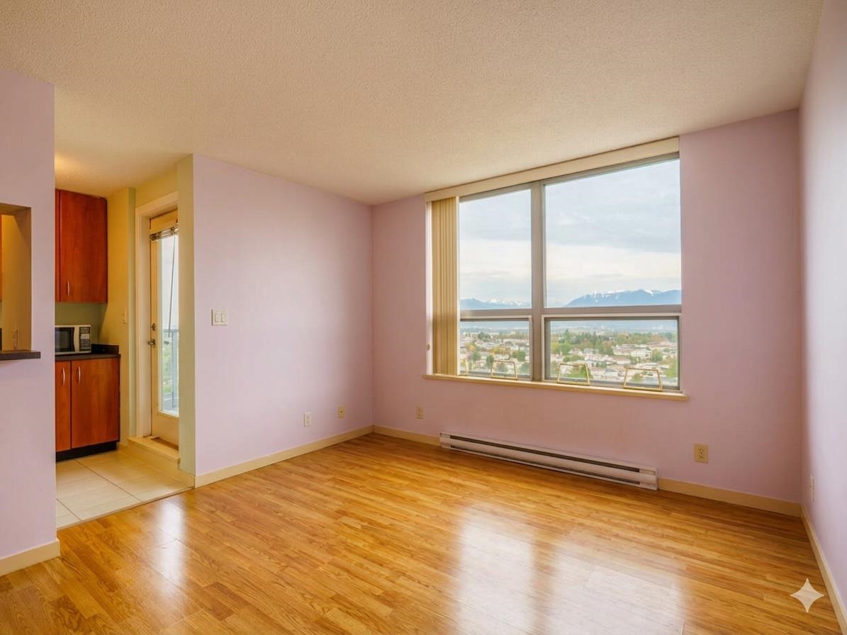 Living Room Photo of 2409 3663 Crowley Drive, Vancouver, BC