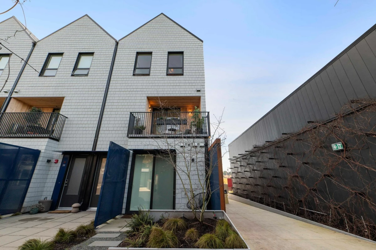 Aerial View of 19 6340 Market Avenue, Delta, BC