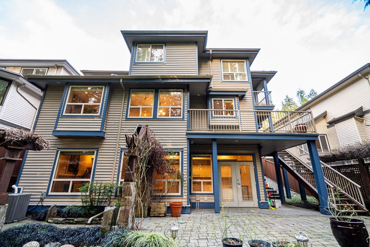 Aerial View of 76 Eagle Pass, Port Moody, BC