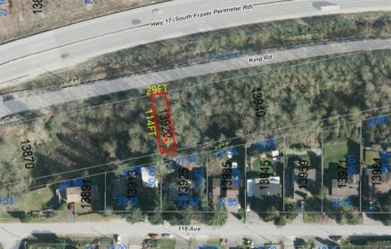 13920 King Road, Surrey, BC, Surrey —  bed land for sale