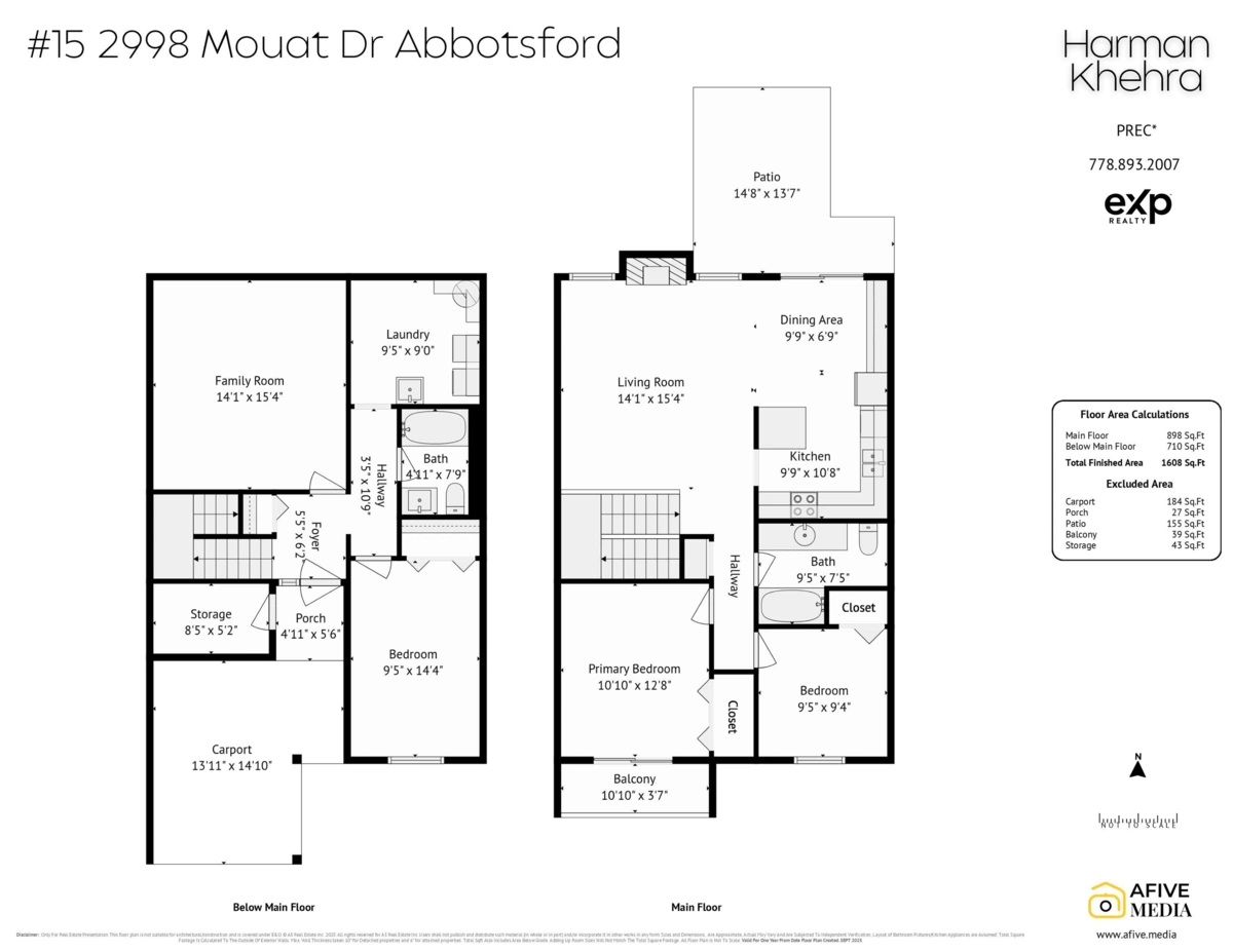 Living Room Photo of 15 2998 Mouat Drive, Abbotsford, BC