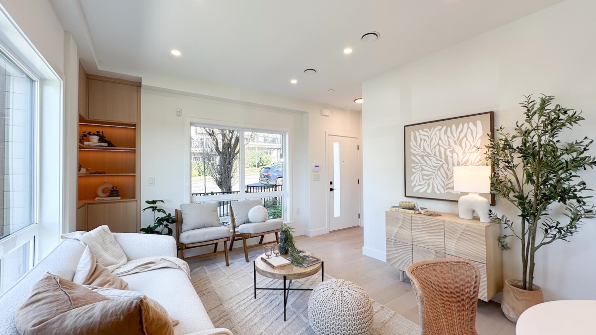 Family Room Photo of 4 3800 Pender Street, Burnaby, BC