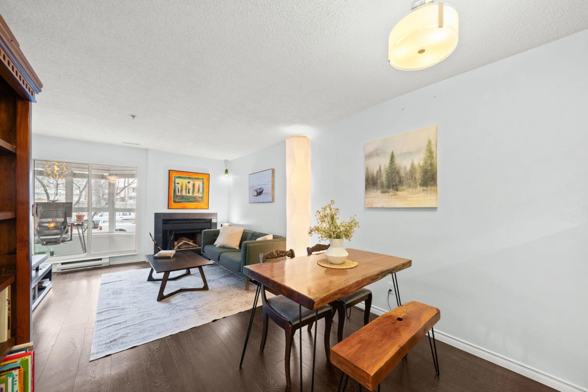 Exterior Rear Photo of 203 555 E 8th Avenue, Vancouver, BC