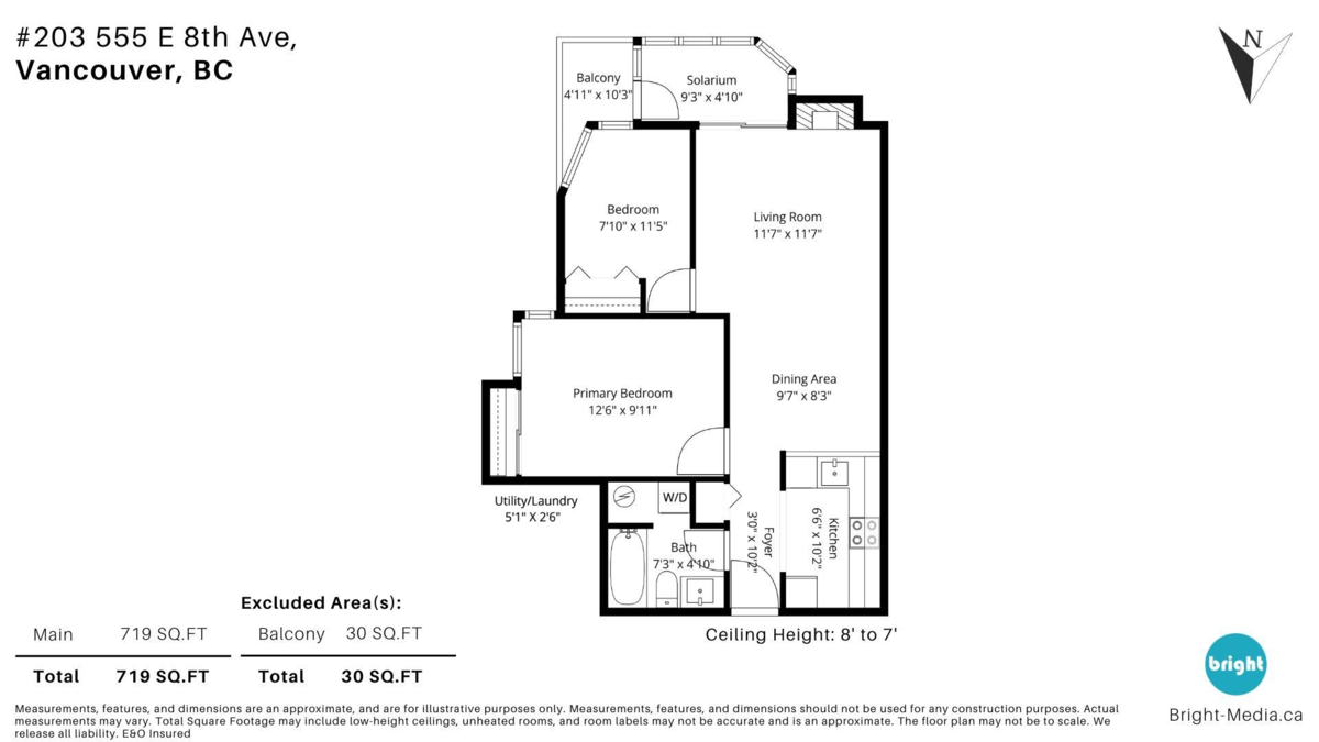Swimming Pool Photo of 203 555 E 8th Avenue, Vancouver, BC
