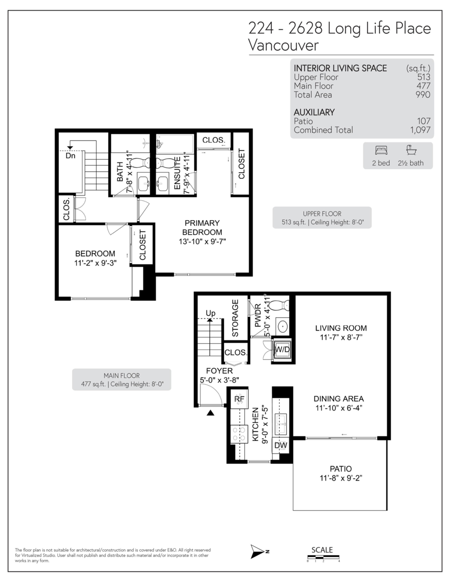 Staircase Photo of 224 2628 Long Life Place, Vancouver, BC