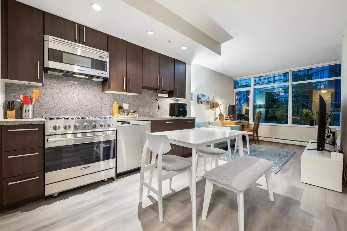 Dining Area Photo of 257 108 W 1st Avenue, Vancouver, BC