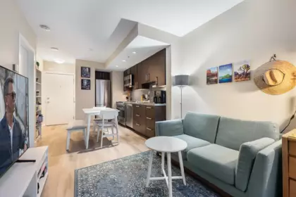 Kitchen Island Photo of 257 108 W 1st Avenue, Vancouver, BC