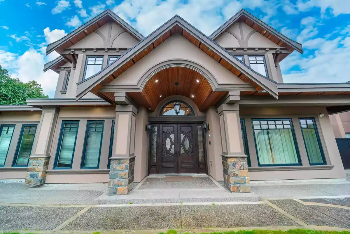 Exterior Rear Photo of 7691 Sunnydene Road, Richmond, BC