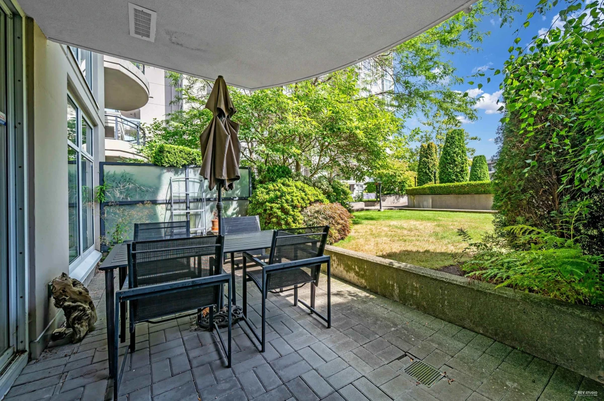 Exterior Rear Photo of 408 7080 St. Albans Road, Richmond, BC