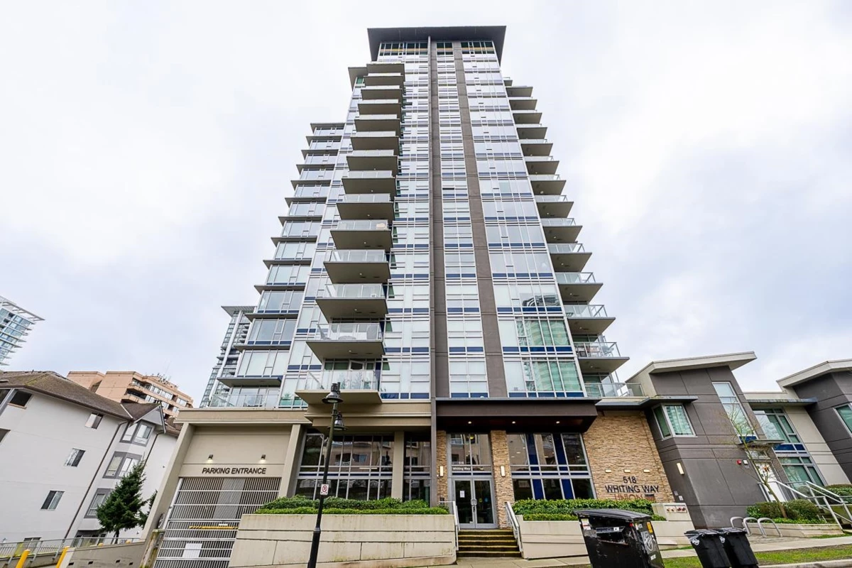 Exterior Rear Photo of 1803 518 Whiting Way, Coquitlam, BC