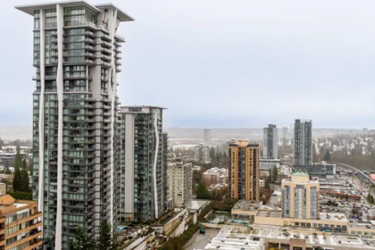 Aerial View of 1803 518 Whiting Way, Coquitlam, BC