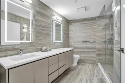 Basement Recreation Room Photo of 3403 1189 Melville Street, Vancouver, BC