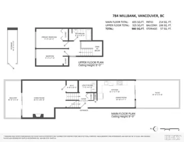 Outdoor Deck Photo of 784 Millbank, Vancouver, BC