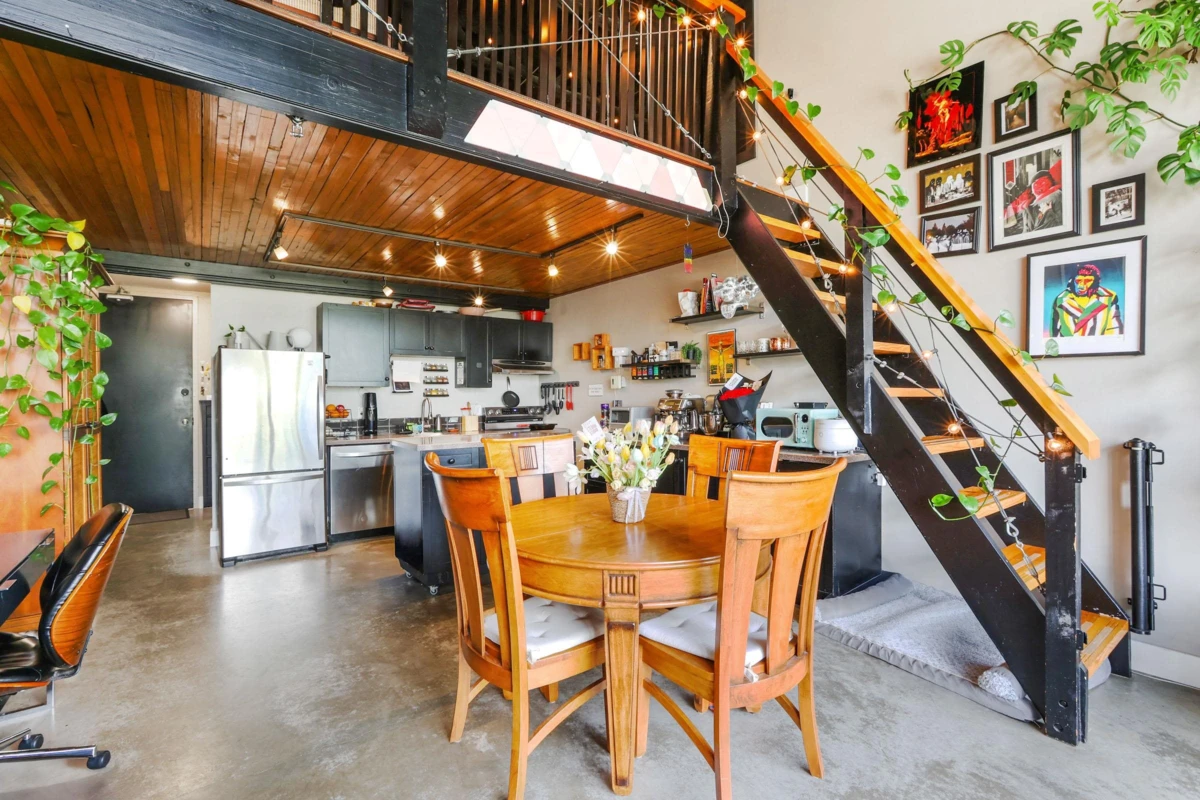 Dining Area Photo of 203 1850 Lorne Street, Vancouver, BC