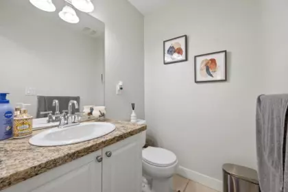 Basement Recreation Room Photo of 8 6568 193b Street, Surrey, BC