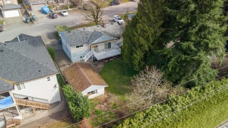 Aerial View of 14028 102 Avenue, Surrey, BC