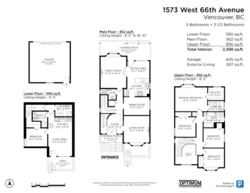 1573 W 66th Avenue, Vancouver, BC, Vancouver — Single Family Residence for sale