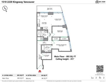 Community Amenities Photo (Clubhouse) of 1510 2220 Kingsway, Vancouver, BC